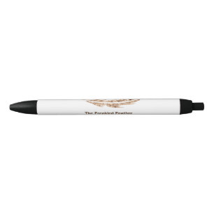 Stylo Noir La plume tachetée