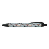 Stylo Noir Labrador Retriever Paws and Bones (Haut)