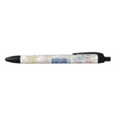 Stylo Noir Lac Misty | Lovely Doux Dusty Huile Floral Custom (Haut)