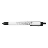 Stylo Noir Laissez l'inspiration des Écritures divines (Bas)