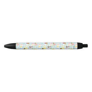 Stylo Noir L'alphabet du Dr Seuss avec des mots