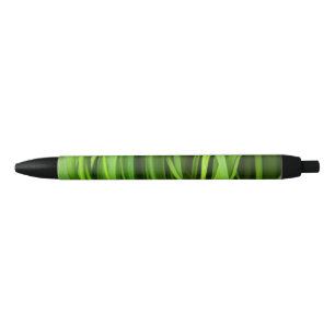 Stylo Noir Lames d'herbe