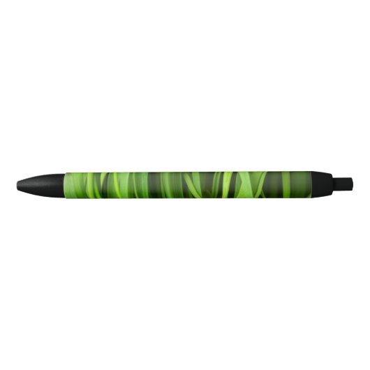 Stylo Noir Lames d'herbe (Devant)
