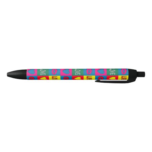 Stylo Noir L'amour de l'art pop (Bas)
