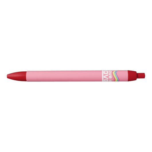 Stylo Noir L'amour est l'amour (Devant)