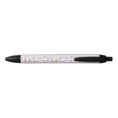 Stylo Noir Lapins (Dos)