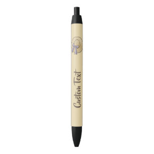 Stylo Noir Large Casquette beige clair