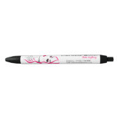 Stylo Noir Lashes Manucure Cheveux rose fille marque de beaut (Devant)