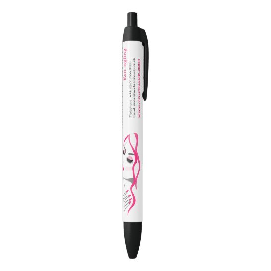 Stylo Noir Lashes Manucure Cheveux rose fille marque de beaut (Bas (Vertical))