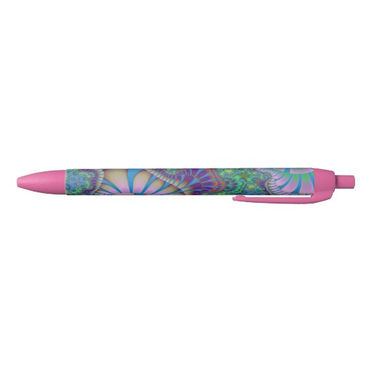 Stylo Noir Lavande et fonte verte (Bas)