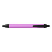 Stylo Noir Lavender Magenta Personnalisé (Dos)