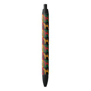 Stylo Noir Le chien d'eau portugais intelligent