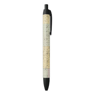 Stylo Noir Le comté de Nemaha, Wetmore et Corning, le Kansas