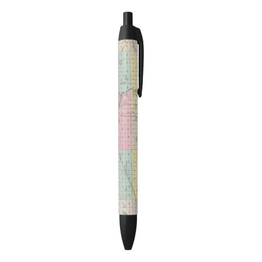 Stylo Noir Le comté de Saline, le Kansas (Bas (Vertical))