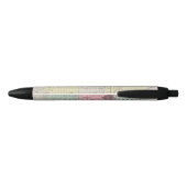 Stylo Noir Le comté de Saline, le Kansas (Dos)