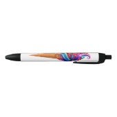 Stylo Noir Le cône de glace classique vibrant de SlipperyJoe' (Bas)