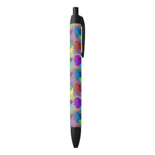 Stylo Noir Le gibier de Roosters ! (Bas (Vertical))