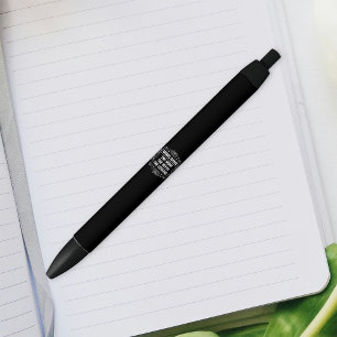 Stylo Noir Le jour de mère heureux de maman