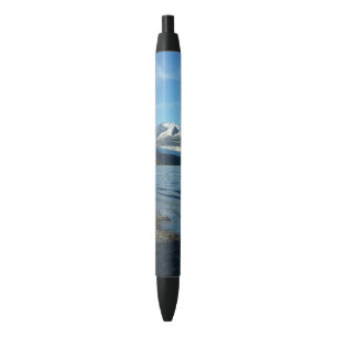 Stylo Noir Le lac Mendenhall dans le paysage de Juneau en Ala