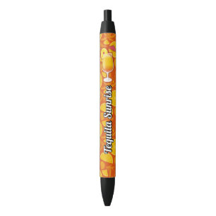 Stylo Noir Le lever du soleil de Tequila