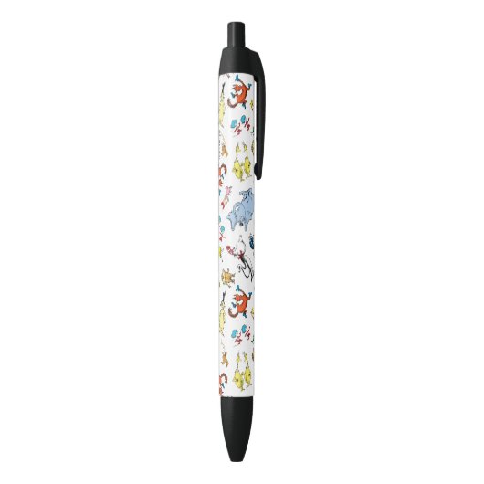 Stylo Noir Le monde de Dr Seuss Pattern (Bas (Vertical))