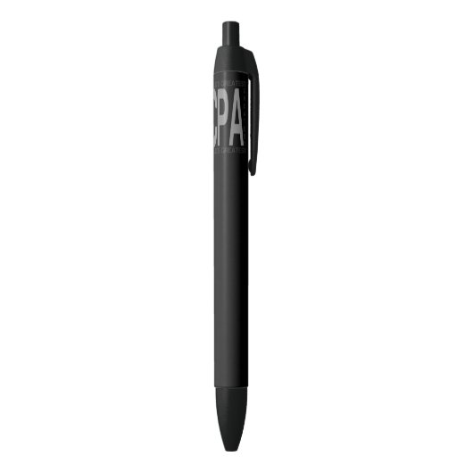 Stylo Noir Le plus grand CPA du monde (Bas (Vertical))