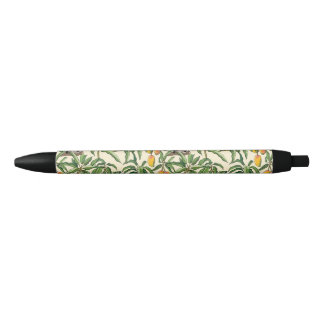 Stylo Noir lémuriens et branches mangue sans soudure motif