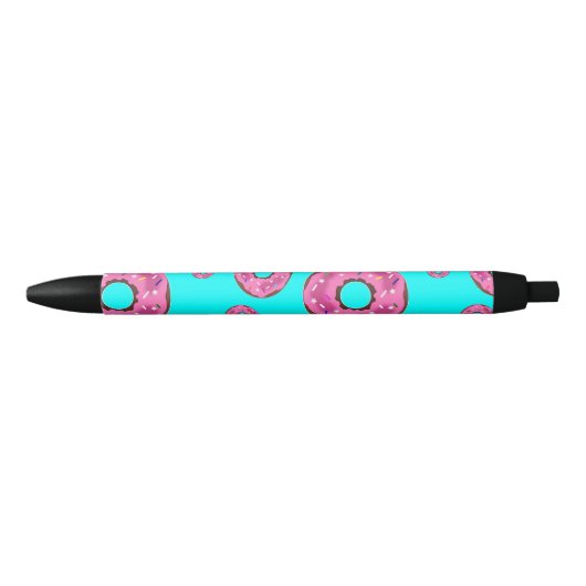 Stylo Noir Les beignets de crème rose (Devant)