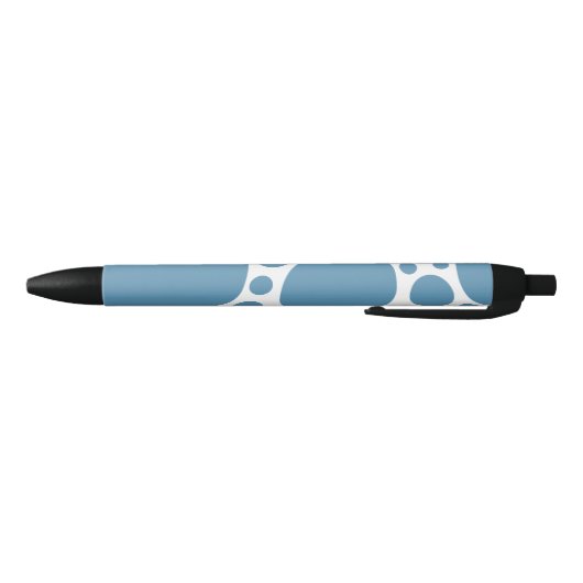 Stylo Noir Les bulles de Denim Bule (Bas)