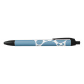 Stylo Noir Les bulles de Denim Bule (Haut)