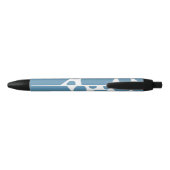 Stylo Noir Les bulles de Denim Bule (Dos)