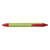 Stylo Noir Les bulles vertes (Dos)