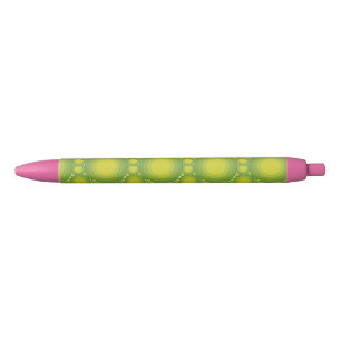 Stylo Noir Les bulles vertes