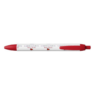 Stylo Noir Les cardiologues ont le coeur