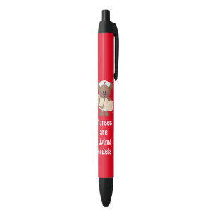 Stylo Noir Les infirmières sont vivants Angel noir encre styl