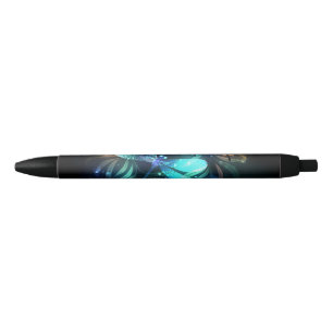 Stylo Noir Les libellules du lac