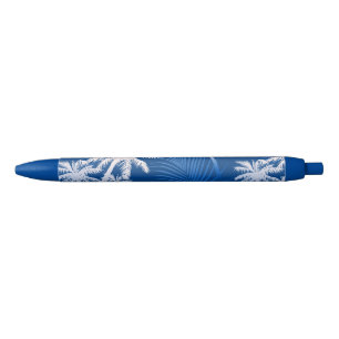 Stylo Noir Les palmiers d'été