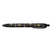 Stylo Noir Les Patters de Seamless avec Golden Keys (Bas)