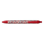 Stylo Noir Les roses sont rouges (Dos)