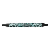 Stylo Noir lettres arabes tiffany (Devant)