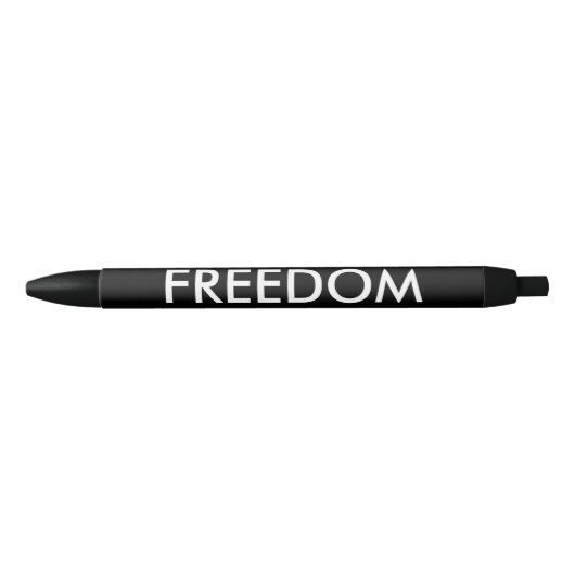 Stylo Noir Liberté (Devant)