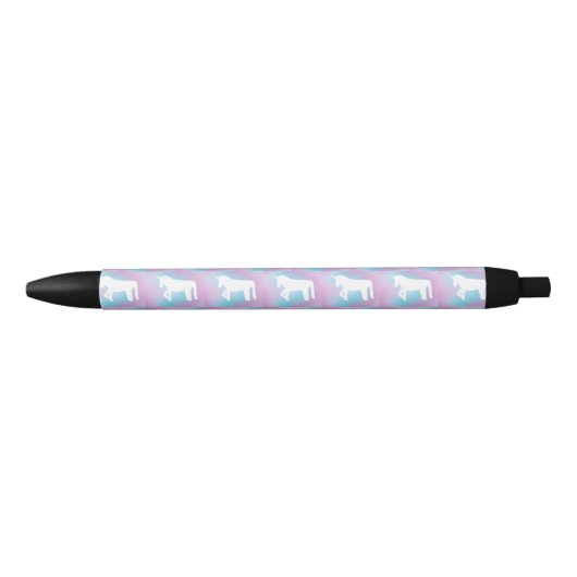 Stylo Noir Licorne (Devant)