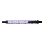 Stylo Noir Licornes (Dos)