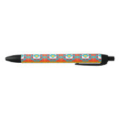 Stylo Noir Lignes de formes tribales (Bas)