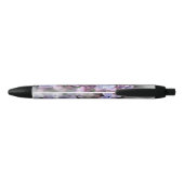 Stylo Noir Lilac fleurit (Dos)