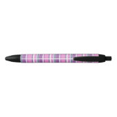 Stylo Noir Lilac rayures (Dos)