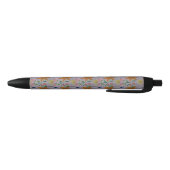 Stylo Noir Lily orange (Bas)
