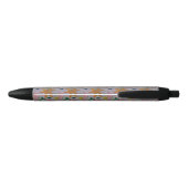 Stylo Noir Lily orange (Dos)