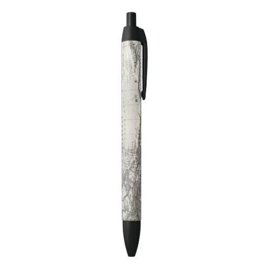 Stylo Noir L'Inde et la Chine (Bas (Vertical))