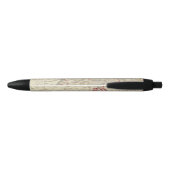 Stylo Noir L'Inde IX (Dos)